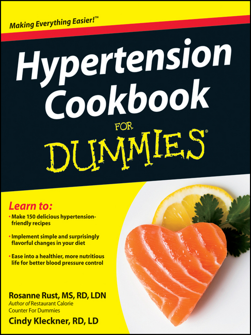 Title details for Hypertension Cookbook For Dummies by Rust - Available